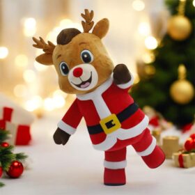 Le renne de Noël géant